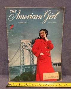 The American Girl October 1949 Magazine "Terry And The Team" Article - Picture 1 of 4