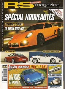 RS MAGAZINE 87 PORSCHE CAYMAN S SPORT 997 T4 T4S C4 C4S 911 TURBO 3.0 993 GT2 EV - Imagen 1 de 2