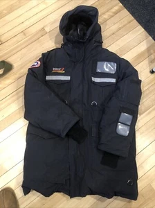 CANADA GOOSE Men Resolute Parka Size LARGE Authentic, Colour Black - Picture 1 of 13