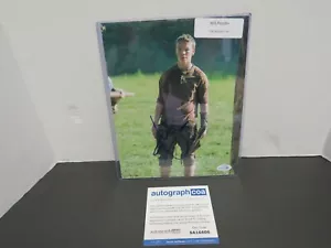 Will Poulter "THE MAZE RUNNER" Signed 8x10 Photo COA - Foto 1 di 3