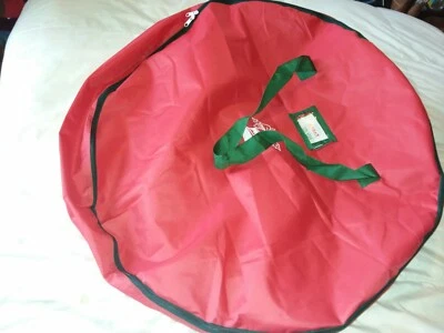 Large Christmas Tree and Wreath Storage Bag Container - Heavy Duty Waterproof Up - Image 1 of 3