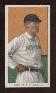 T206 Demmitt, NY Highlanders (Yankees), Piedmont, Ex+ condition - Picture 1 of 2