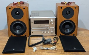 Yamaha AM/FM CD Receiver CRX-E150 with NX-E150 Speakers No Remote- Sounds Great! - Picture 1 of 24