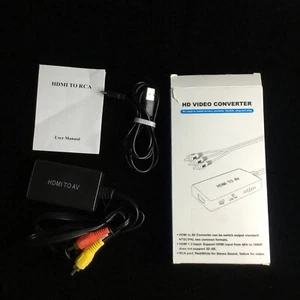 Adaptador convertidor HDMI cable de enlace HD para Xbox 1080p 720p, ¡ENVÍO RÁPIDO GRATUITO! - Imagen 1 de 4