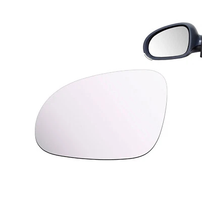 Repuesto de cristal espejo retrovisor para Volkswagen Jetta 2008-2009 lado izquierdo adhesivo plano Foto 1 de 4