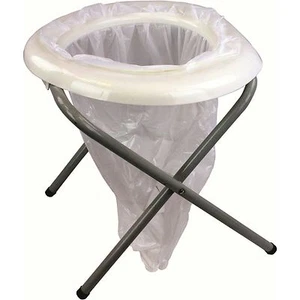INODORO PLEGABLE PORTÁTIL ideal para acampar loo campo inodoro cómoda SIN PRODUCTOS QUÍMICOS - Imagen 1 de 1