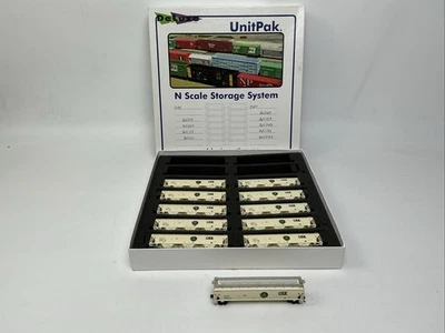 I/M  N Scale 11 PCs CSX TRINITY Hopper Set In Unitpak CSXT265***  Grian Express - Image 1 of 4