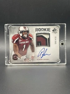 ALSHON JEFFERY 2012 SP AUTHENTIC RPA 3 COLOR SOUTH CAROLINA PATCH AUTO RC /885 - Picture 1 of 2