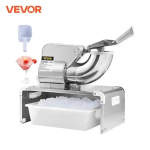Succebuy 500 LB/H Electric Snow Cone Maker Dual Blades Ice Crusher Shaver Shaved - Picture 1 of 12