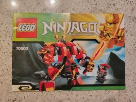 LEGO Ninjago #70500 Kai's Fire Mech (2013) Instructions Only 