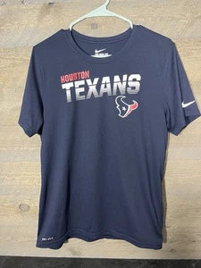 Houston Texans The Nike T-Shirt YOUTH XL Dri Fit NFL Navy Blau - Bild 1 von 3