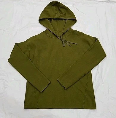 Suéter Banana Republic Talla - Pequeña Sudadera con Capucha Verde Manga Larga Rayón Preppy Foto 1 de 4