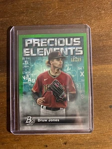 2023 Bowman Platinum Elementi Preziosi Druw Jones Rifrattore 28/99 Arizona - Foto 1 di 2
