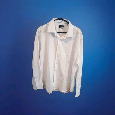 Nautica men's long sleeve White button down size XL New w/tags Classic Fit  - Image 1 of 4