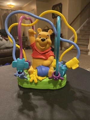 Vintage 2000 Mattel Disney Winnie The Pooh Toy Bead Maze WORKS - Изображение 1 из 2