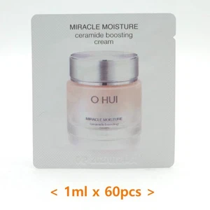 O HUI Miracle Moisture Ceramide Boosting Cream 1ml x 60pcs Soothing K-Beauty - Picture 1 of 4