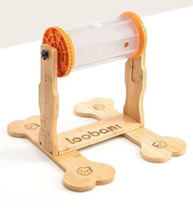 Loobani Hundefutter Puzzle Spielzeug interaktiver Leckerli-Spender IQ rollende Flasche einzeln - Bild 1 von 2