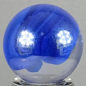 Mármol ojo de gato iridiscente vintage 0,64 pulgadas casi como nuevo - Imagen 1 de 14