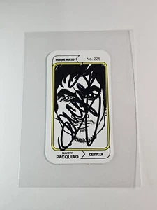 MANNY PACQUIAO 2011 Spot The Winner Autogramm Mini Boxkarte TTM/IP Signatur - Bild 1 von 2