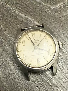 Alpha 17 Jewels Antimagnetic Incabloc 34mm Handwind Stainless Steel - Picture 1 of 7