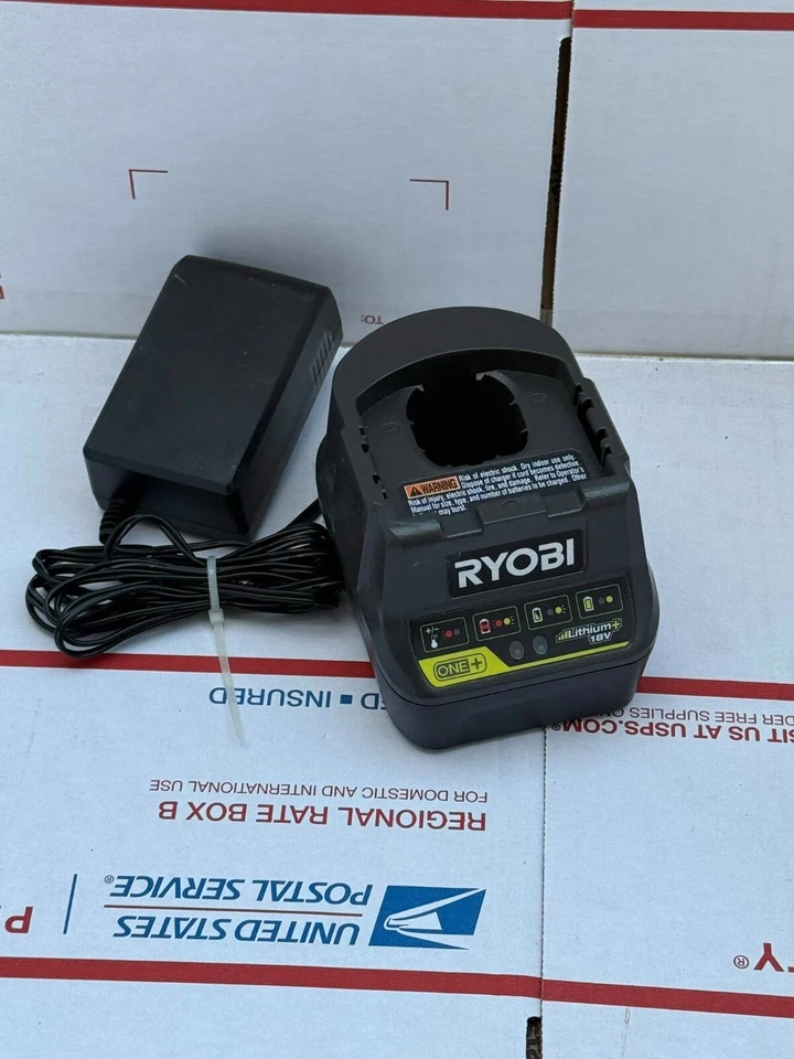 Ryobi P118B One+ 18V 18 Volt Lithium Ion Battery Charger - Image 1 of 1