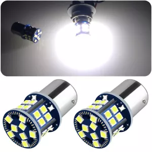2 bombillas LED 6000K blancas 67 89 97 631 5008 R5W R10W 12V Mini BA15S 1156 - Imagen 1 de 10