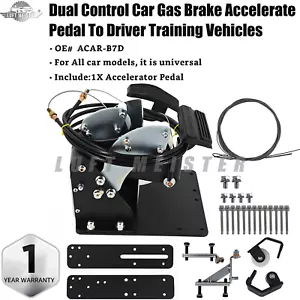 Dual Control Car Gas Brake Accelerate Pedal To Driver Training Vehicles ACAR-B7D - Foto 1 di 15