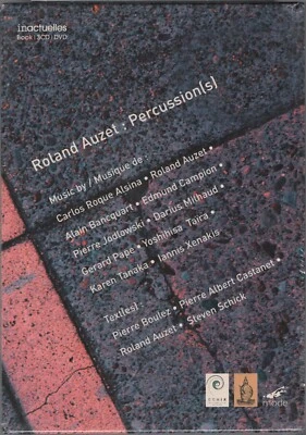 Roland Auzet Percussions(S) Mode Records Sealed BOOK CD DVD Box Set 3XCD - Image 1 of 4