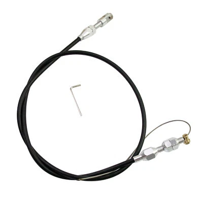 36" Adjustable Auto Throttle Cable Accelerator Cable Modified Replacement Black - Imagem 1 de 4