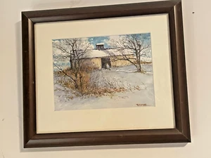 Vintage Richard Ware 1903-2011 Original Signed Watercolor Listed New York Artist - Picture 1 of 5