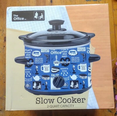 The Office Icons 2-Quart Slow Cooker Crockpot New In Box - Image 1 of 4