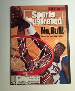 31 de mayo de 1993 Sports Illustrated Patrick Ewing Knicks vs Bulls - Imagen 1 de 3