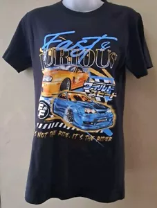 Fast & Furious It's Not The Ride It's the Rider T-Shirt Unisex Black Adult XL - Picture 1 of 3