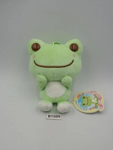 Pickles The Frog B1509 Green Nakajima Mascot Keychain Sk Japan Plush 4" TAG Toy - Picture 1 of 8