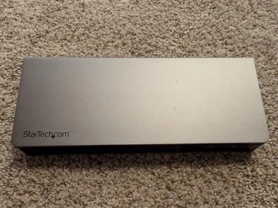 StarTech TB3DOCK2DPPD Thunderbolt 3 Dual-4K Docking Station  Used - Image 1 of 4