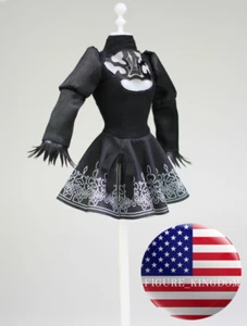 1/6 scale Black Dress 12'' PHICEN TBLeague Hot Toys Female Figure Doll - Picture 1 of 3