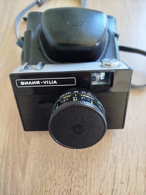 胶片相机 35 毫米 Vilia 自动工作苏联 Lomo 小巧型老式苏联 BeLOMO Sh — 第 1/4 张图片