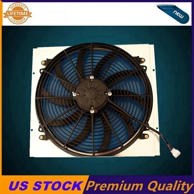 Cubierta del ventilador KKS251 radiador 16" ajuste 1960-1965 1966 Ford Falcon Ranchero V8 Foto 1 de 4