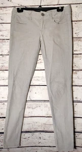 American Eagle Super Stretch Corduory Jegging size 4 Light Gray - Picture 1 of 4