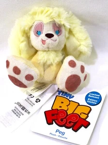 Disney Tiny Big Feet Plush Mini Soft Doll Toy - Limited Edition - Spaniel PEG - Picture 1 of 2