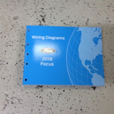 2018 Ford Focus Cableado Eléctrico Diagrama Manual OEM Fábrica Ewd Etm - Imagen 1 de 3