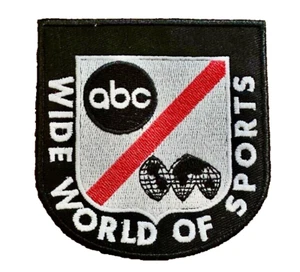 FABULOUS ABC WIDE WORLD OF SPORTS EMBROIDERED IRON-ON PATCH... - Picture 1 of 2