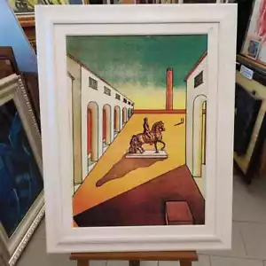 Giorgio De Chirico Multiple Screen Print 50 x 70 cm - Picture 1 of 7