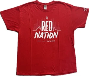 Camiseta Houston Rockets XL ROJA NACIÓN SGA Harden Clutch City Playoffs XL - Imagen 1 de 4