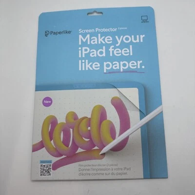 Paperlike iPad Screen Protector (2 pieces) iPad 10.9" 10th Gen New sealed - Image 1 of 3