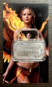 Sexy! Angel of Fire "Juegos del Hungría" 1 OZ Barra de Arte Color Plata .999 con Certificado de Autenticidad - Imagen 1 de 1