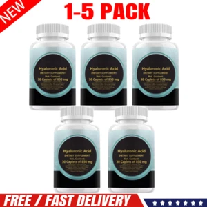 1-5 CONFEZIONI Nuovo Acido Ialuronico 30 Capsule 850 mg - Foto 1 di 11