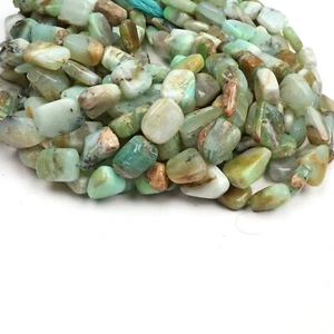 Peruvian Opal Gemstone Beads 13 Inch 11X16-12X18 MM Beads Nuggets Sjape Beads - Picture 1 of 5