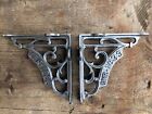 A lovely pair of cast iron antique style GWR brackets Great Western Railway