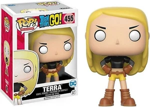 FUNKO POP TELEVISION TEEN TITANS GO #455 TERRA VINYL FIGURE~FAST POST 🏡🚨 - Picture 1 of 12